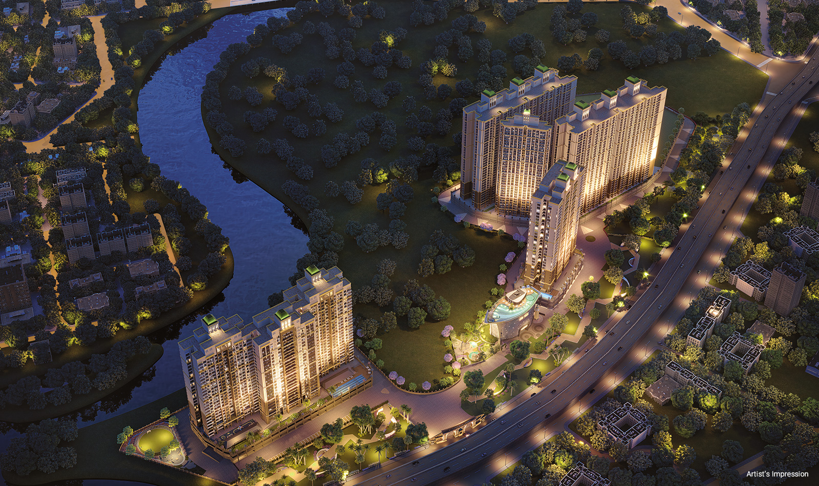Sai World City Panvel master plan and township