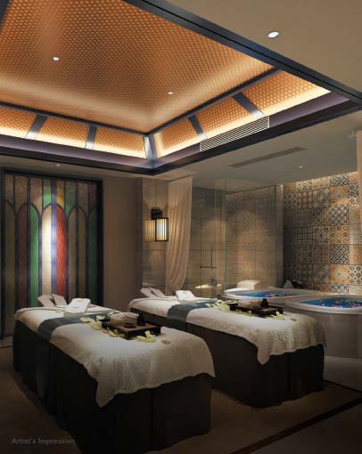 Spa with Massage Rooms
