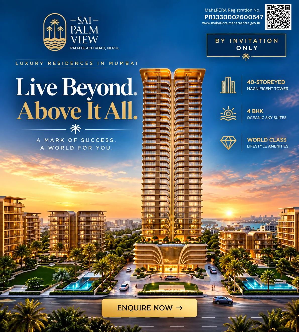 Paradise Sai Palm View Nerul
