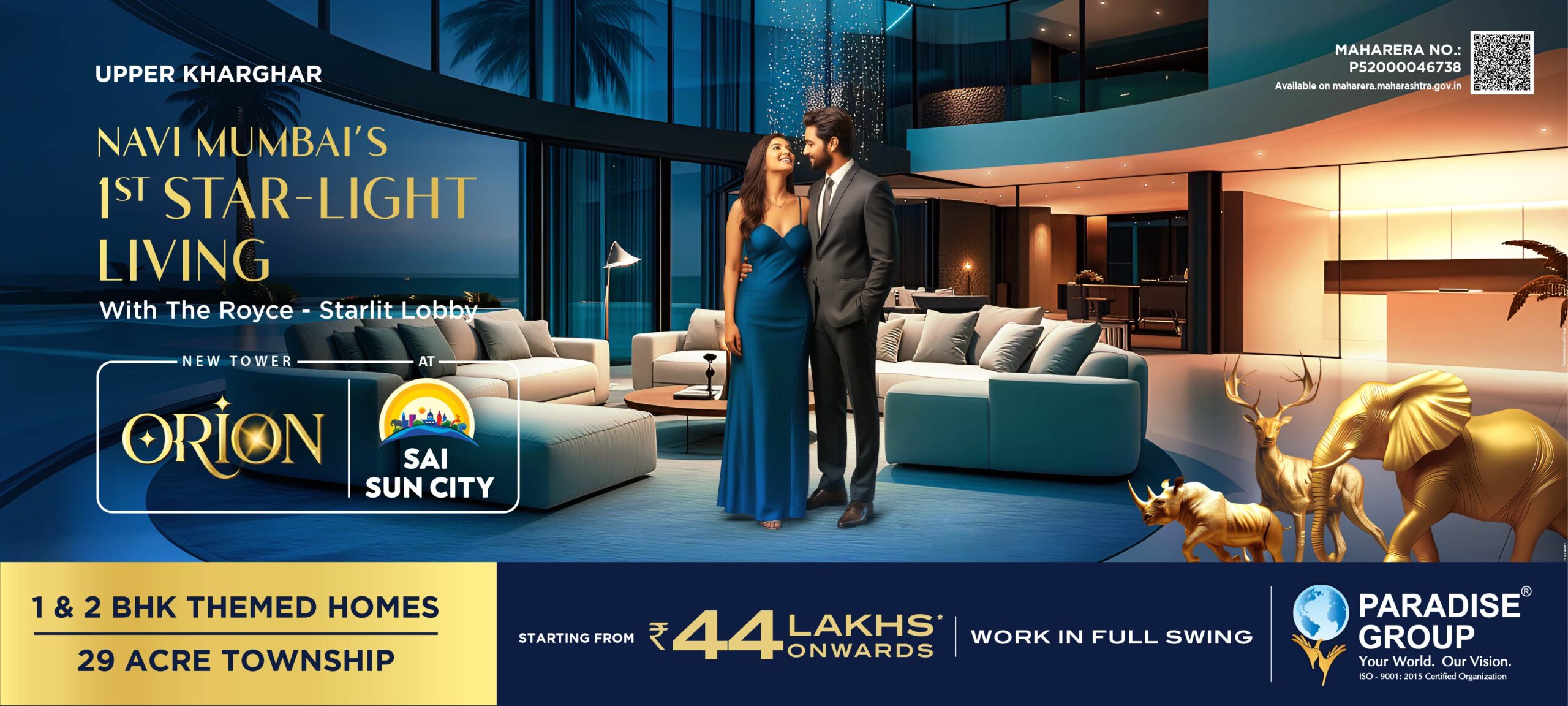 Sai Sun City – 1 & 2 BHK Homes in Upper Kharghar